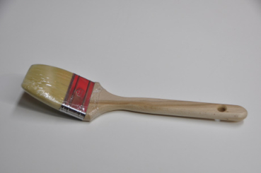 Fassadenstreicher (Heizkörperpinsel) doppelt stark, kurzer Stiel 7 cm Breit